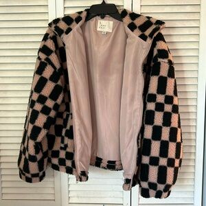 a new day teddy jacket, good condition, size small